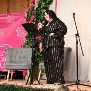 Black and Bronze Striped Set